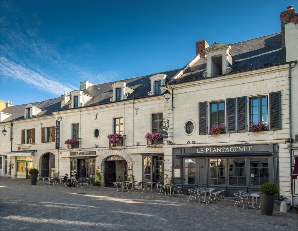 Logis Hotel La Croix Blanche Fontevraud Fontevraud L'Abbaye Exterior foto