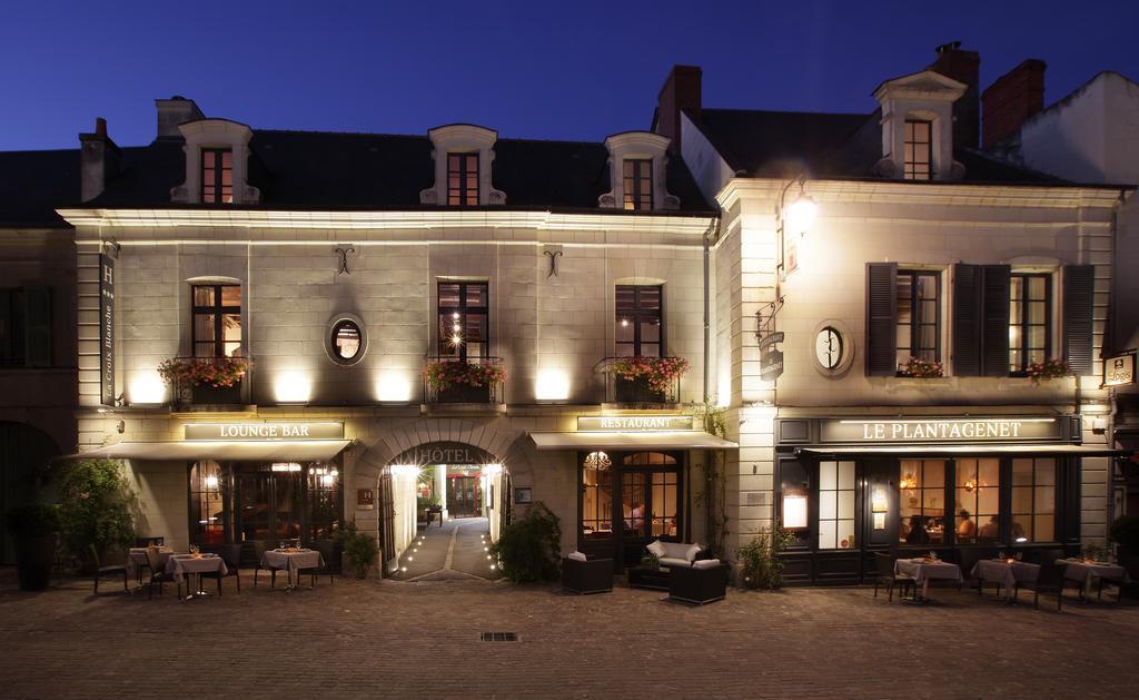 Logis Hotel La Croix Blanche Fontevraud Fontevraud L'Abbaye Exterior foto